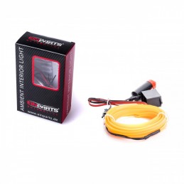 LED svÄtlovodnĂ˝ pĂĄsek 3m (jantar)